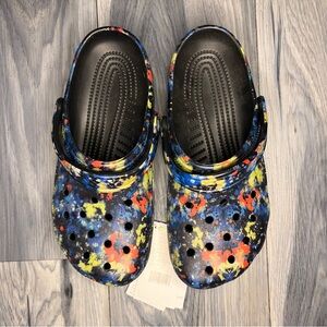 Crocs Colorful Tye Dye Clogs men’s 6 women’s 8